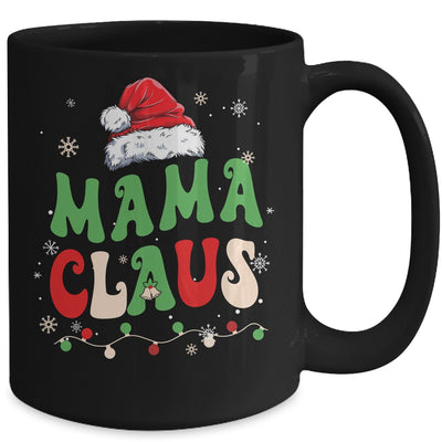 Team Santa Mama Claus Elf Groovy Matching Family Christmas Mug | teecentury