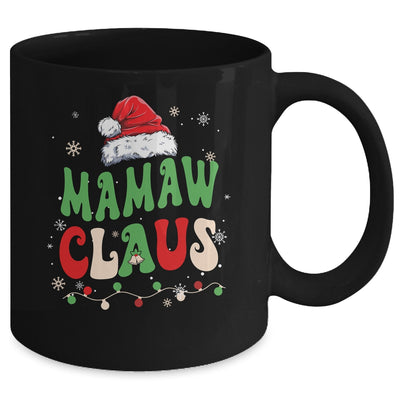 Team Santa Mamaw Claus Elf Groovy Matching Family Christmas Mug | teecentury