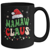 Team Santa Mamaw Claus Elf Groovy Matching Family Christmas Mug | teecentury