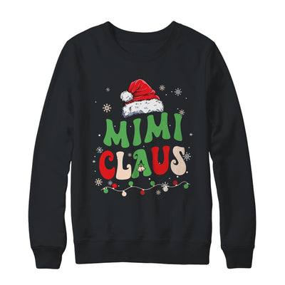 Team Santa Mimi Claus Elf Groovy Matching Family Christmas Shirt & Sweatshirt | teecentury