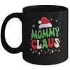Team Santa Mommy Claus Elf Groovy Matching Family Christmas Mug | teecentury