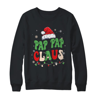 Team Santa Pap Pap Claus  Groovy Matching Family Christmas Shirt & Sweatshirt | teecentury