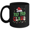 Team Santa Pap Pap Claus  Groovy Matching Family Christmas Mug | teecentury