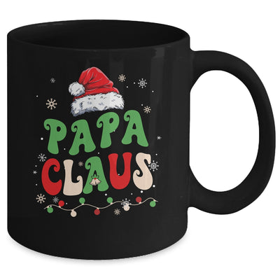 Team Santa Papa Claus Elf Groovy Matching Family Christmas Mug | teecentury