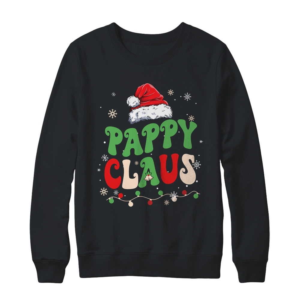 Team Santa Pappy Claus Elf Groovy Matching Family Christmas Shirt & Sweatshirt | teecentury