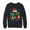 Team Santa Paw Paw Claus Groovy Matching Family Christmas Shirt & Sweatshirt | teecentury