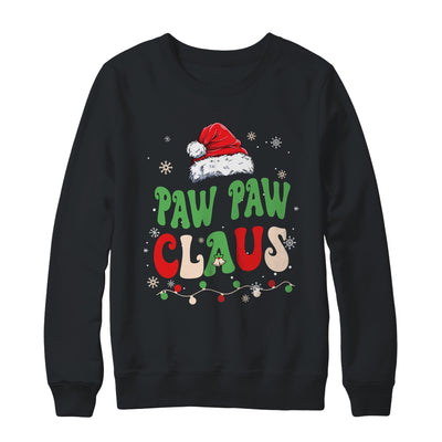 Team Santa Paw Paw Claus Groovy Matching Family Christmas Shirt & Sweatshirt | teecentury