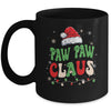 Team Santa Paw Paw Claus Groovy Matching Family Christmas Mug | teecentury