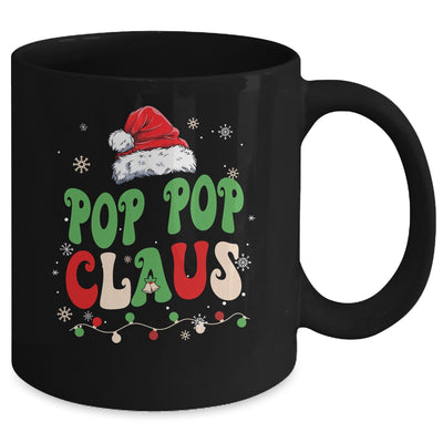 Team Santa Pop Pop Claus  Groovy Matching Family Christmas Mug | teecentury