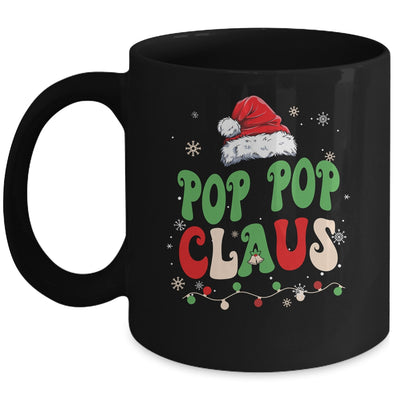 Team Santa Pop Pop Claus  Groovy Matching Family Christmas Mug | teecentury