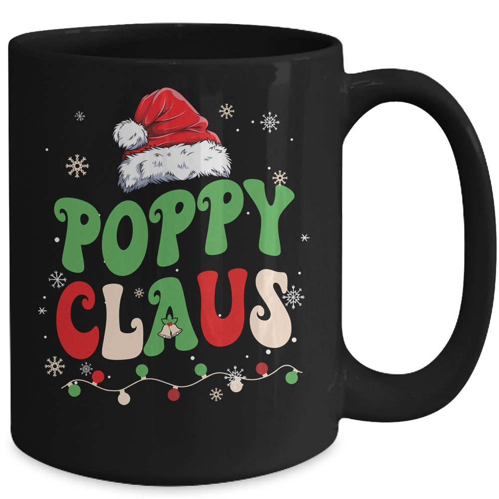Team Santa Poppy Claus Elf Groovy Matching Family Christmas Mug | teecentury