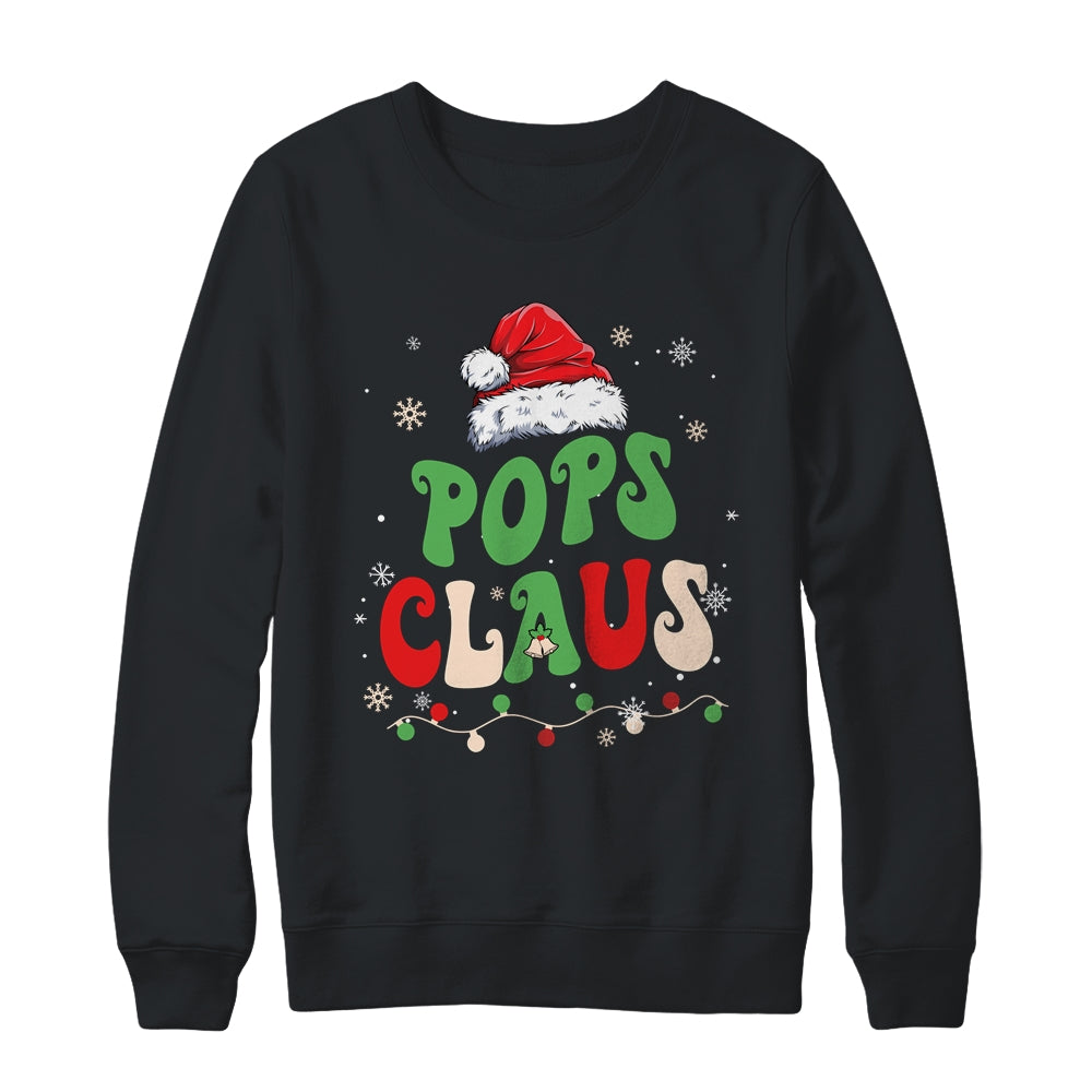 Team Santa Pops Claus Elf Groovy Matching Family Christmas Shirt & Sweatshirt | teecentury