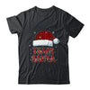 Team Santa Red Plaid Claus Hat Christmas T-Shirt & Sweatshirt | Teecentury.com