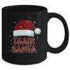 Team Santa Red Plaid Claus Hat Christmas Mug Coffee Mug | Teecentury.com