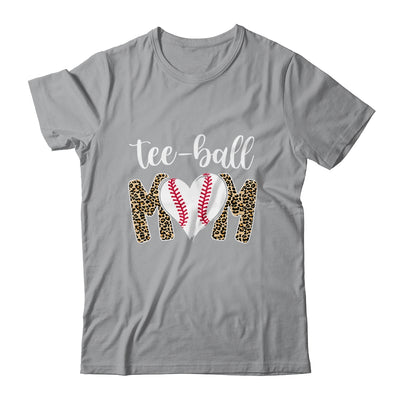 Teeball Mom Leopard Funny Tee-Ball Mom Mother's Day T-Shirt & Tank Top | Teecentury.com