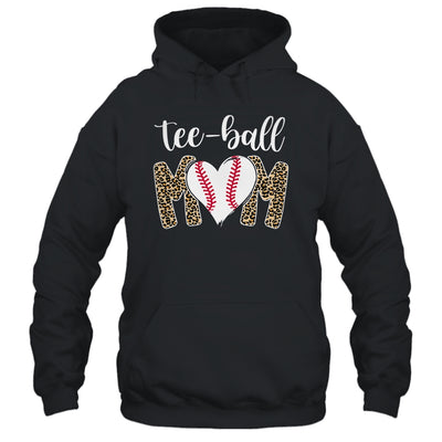 Teeball Mom Leopard Funny Tee-Ball Mom Mother's Day T-Shirt & Tank Top | Teecentury.com