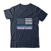 Tell My Family I Love Them Blue Line American Flag T-Shirt & Hoodie | Teecentury.com