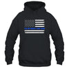 Tell My Family I Love Them Blue Line American Flag T-Shirt & Hoodie | Teecentury.com