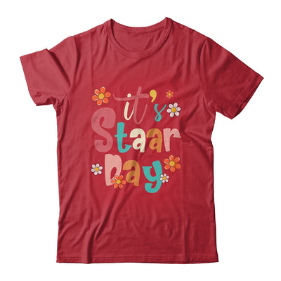 Test Day Teacher Its Staar Day For Women Kids Groovy Shirt & Hoodie | teecentury