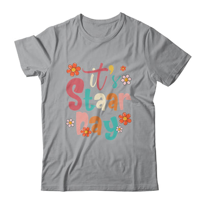 Test Day Teacher Its Staar Day For Women Kids Groovy Shirt & Hoodie | teecentury