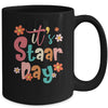 Test Day Teacher Its Staar Day For Women Kids Groovy Mug | teecentury