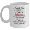 Thank You For Being My Auntie Gift Mug Coffee Mug | Teecentury.com