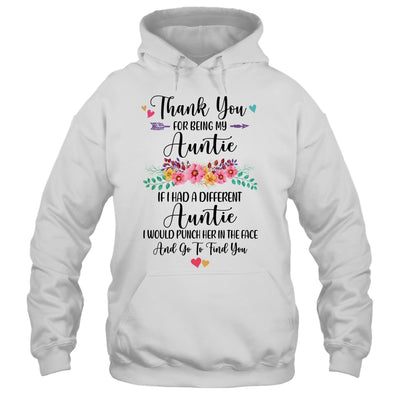 Thank You For Being My Auntie Gift T-Shirt & Hoodie | Teecentury.com