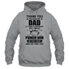 Thank You For Being My Dad Funny Gift T-Shirt & Hoodie | Teecentury.com