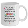 Thank You For Being My Daughter-In-Law Gift Mug Coffee Mug | Teecentury.com