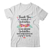 Thank You For Being My Godmother Gift T-Shirt & Hoodie | Teecentury.com