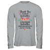 Thank You For Being My Godmother Gift T-Shirt & Hoodie | Teecentury.com