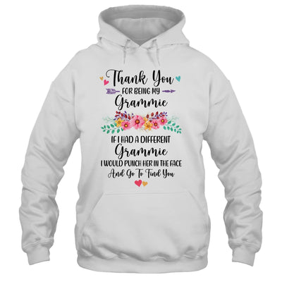 Thank You For Being My Grammie Gift T-Shirt & Hoodie | Teecentury.com