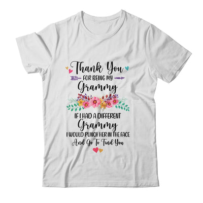 Thank You For Being My Grammy Gift T-Shirt & Hoodie | Teecentury.com