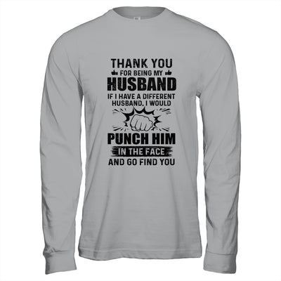 Thank You For Being My Husband Funny Gift T-Shirt & Hoodie | Teecentury.com