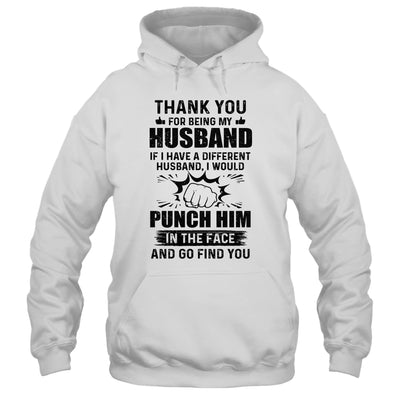 Thank You For Being My Husband Funny Gift T-Shirt & Hoodie | Teecentury.com