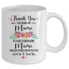 Thank You For Being My Mimi Gift Mug Coffee Mug | Teecentury.com