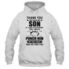 Thank You For Being My Son Funny Gift T-Shirt & Hoodie | Teecentury.com