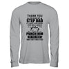 Thank You For Being My Stepdad Funny Gift T-Shirt & Hoodie | Teecentury.com