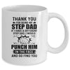 Thank You For Being My Stepdad Funny Gift Mug Coffee Mug | Teecentury.com