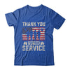 Thank You For Your Service Patriotic Veterans Day Shirt & Hoodie | teecentury
