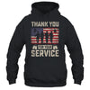 Thank You For Your Service Patriotic Veterans Day Shirt & Hoodie | teecentury