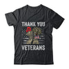 Thank You Veterans Combat Boots Poppy Flower Veteran Day T-Shirt & Hoodie | Teecentury.com
