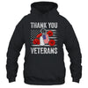 Thank You Veterans Combat Boots Poppy Veteran Day Flower T-Shirt & Hoodie | Teecentury.com