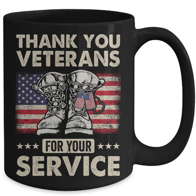 Thank You Veterans For Your Service Veterans Day Mug | teecentury