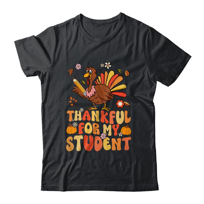 Thankful For My Students Thanksgiving Fall Teacher Women Shirt & Hoodie | teecentury
