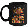 Thankful For My Students Thanksgiving Fall Teacher Women Mug | teecentury