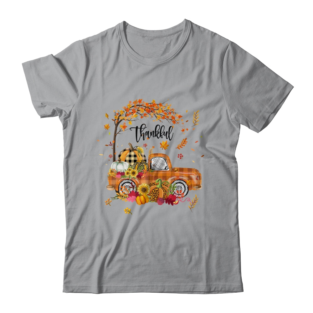 Thankful Grateful Blessed Pumpkin Truck Its Fall Yall Autumn Shirt & Hoodie | teecentury