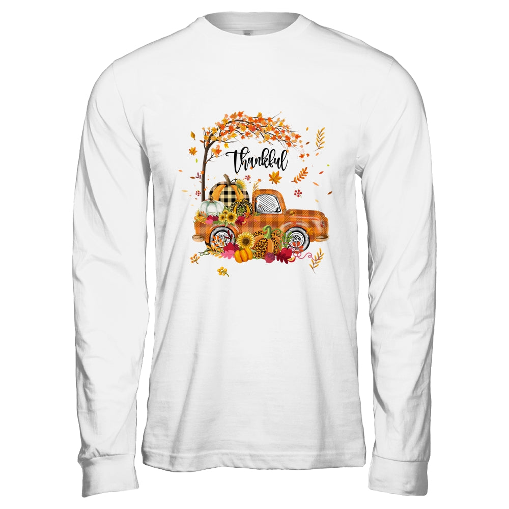 Thankful Grateful Blessed Pumpkin Truck Its Fall Yall Autumn Shirt & Hoodie | teecentury