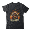 Thankful Thanksgiving Rainbow Turkey T-Shirt & Hoodie | Teecentury.com