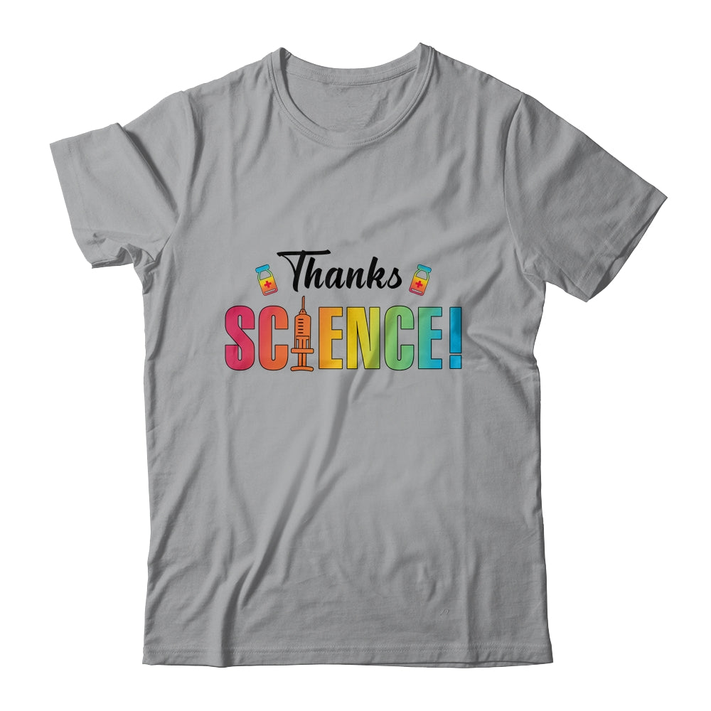 Thanks Science Pro Vaccine Vaccination T-Shirt & Hoodie | Teecentury.com